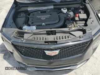 2024 Cadillac XT4 FWD Sport with VIN 1GYFZER41RF136970, listed as a Copart auction lot 53550865 with 13,143 mi miles and Non repairable. Bid and sale history available at DreamBid. Image 12.