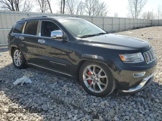 2014 Jeep Grand Cherokee Summit with VIN 1C4RJFJG8EC402504, listed as a Copart auction lot 52955035 with 190,078 mi miles and Clean title. Bid and sale history available at DreamBid. Image 4.