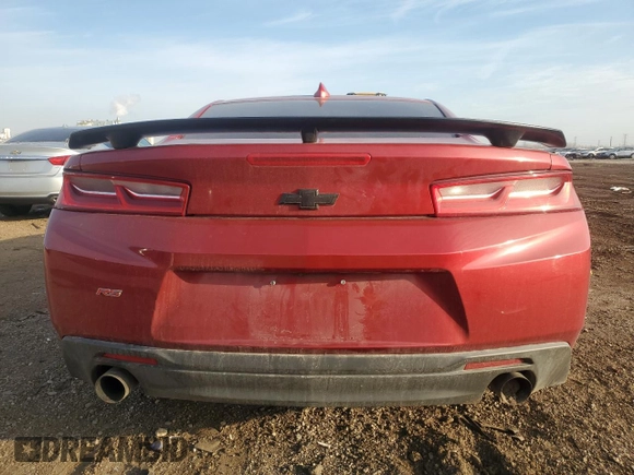 2017 Chevrolet Camaro 1LT with VIN 1G1FB1RS2H0103200, listed as a Copart auction lot 49154145 with 0 mi miles and Salvage Title. Bid and sale history available at carsss.com. Image 6.