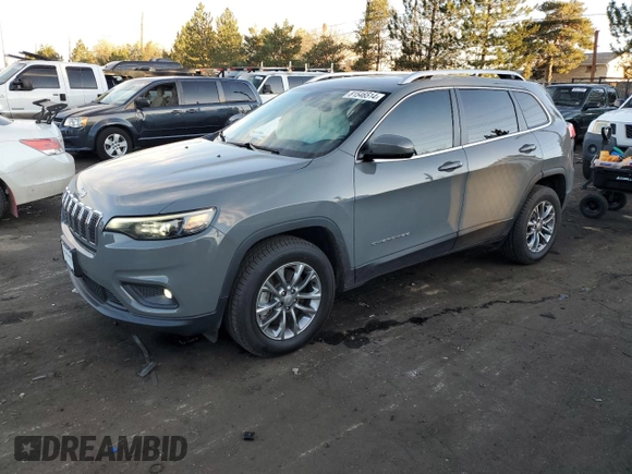 2020 Jeep Cherokee Altitude with VIN 1C4PJMLX7LD635631, listed as a Copart auction lot 81546514 with 29,856 mi miles and Salvage Title. Bid and sale history available at carsss.com. Image 1.