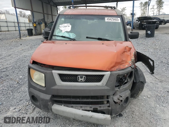 2003 Honda Element EX with VIN 5J6YH18503L015483, listed as a Copart auction lot 49429465 with 218,937 mi miles and Salvage Title. Bid and sale history available at DreamBid. Image 5.