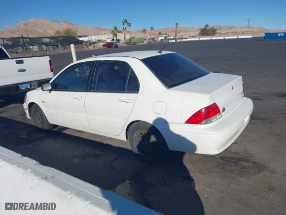 2003 Mitsubishi Lancer ES with VIN JA3AJ26E43U098235, listed as a IAAI auction lot 41646788 with 133,305 mi miles. Bid and sale history available at carsss.com. Image 3.
