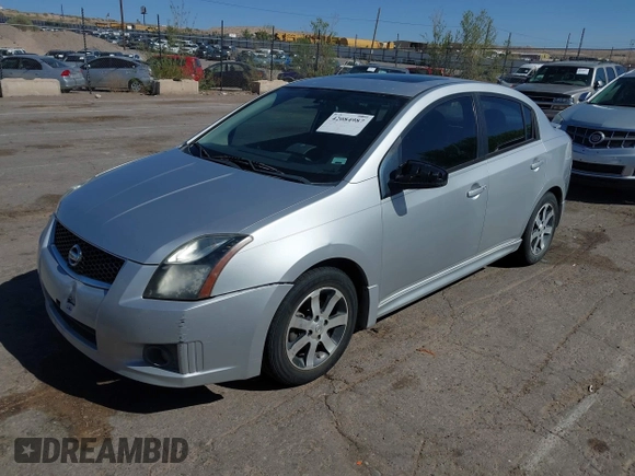 2012 Nissan Sentra SR with VIN 3N1AB6AP7CL615457, listed as a IAAI auction lot 42084987 with 162,625 mi miles and . Bid and sale history available at DreamBid. Image 2.