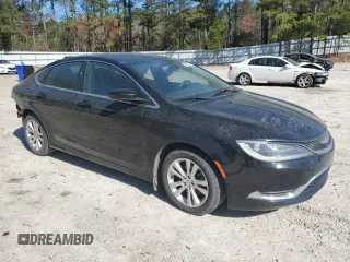 2015 Chrysler 200 Limited with VIN 1C3CCCABXFN600451, listed as a Copart auction lot 50620575 with 158,761 mi miles and Salvage Title. Bid and sale history available at DreamBid. Image 4.