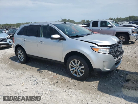2013 Ford Edge Limited with VIN 2FMDK4KC2DBC18158, listed as a Copart auction lot 68917114 with 135,300 mi miles and Salvage Title. Bid and sale history available at carsss.com. Image 4.