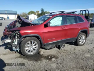 2016 Jeep Cherokee Limited z VIN 1C4PJMDS6GW169879, wystawiony jako Copart lot #76612964 z przebiegiem Nie podano mil oraz Szkoda całkowita • Salvage title. Historia ofert i sprzedaży dostępna na DreamBid. Obrazek 1.