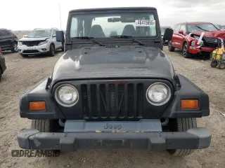 1998 Jeep Wrangler SE with VIN 1J4FY29P2WP776252, listed as a Copart auction lot 46415865 with 96,215 mi miles and Salvage Title. Bid and sale history available at carsss.com. Image 5.