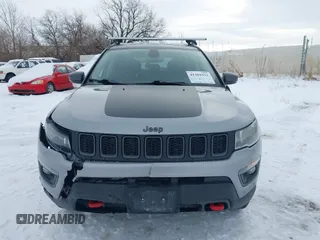 2020 Jeep Compass Trailhawk with VIN 3C4NJDDB1LT203329, listed as a IAAI auction lot 41301931 with 79,035 mi miles and . Bid and sale history available at carsss.com. Image 6.