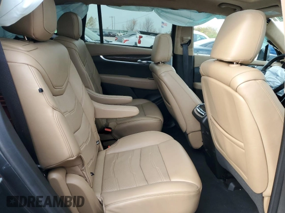 2021 Cadillac XT6 Premium Luxury with VIN 1GYKPFRS8MZ132642, listed as a Copart auction lot 77756874 with 33,415 mi miles and Non repairable. Bid and sale history available at DreamBid. Image 11.