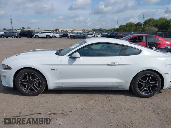 2023 Ford Mustang GT with VIN 1FA6P8CF3P5302065, listed as a IAAI auction lot 41760793 with 20,453 mi miles and . Bid and sale history available at carsss.com. Image 14.