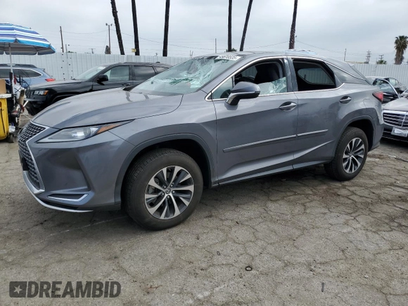 2020 Lexus RX 350 z VIN 2T2AZMAA0LC174391, wystawiony jako Copart lot #49818535 z przebiegiem 126 867 mil mil oraz Szkoda całkowita • Salvage title. Historia ofert i sprzedaży dostępna na DreamBid. Obrazek 1.