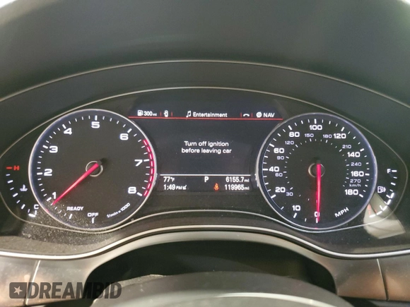 2017 Audi A6 Premium Plus z VIN WAUF2AFC7HN055987, wystawiony jako Copart lot #54126035 z przebiegiem 119 965 mil mil oraz Szkoda całkowita • Salvage title. Historia ofert i sprzedaży dostępna na DreamBid. Obrazek 9.