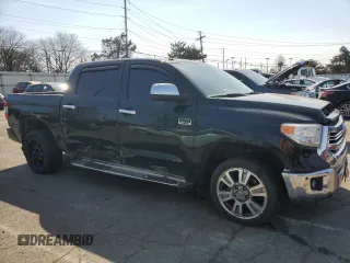 2016 Toyota Tundra 4WD Truck Platinum with VIN 5TFAW5F1XGX551263, listed as a Copart auction lot 48966315 with 151,890 mi miles and Salvage Title. Bid and sale history available at carsss.com. Image 4.