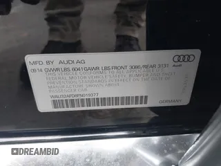 2015 Audi A8 4.0T с VIN WAU32AFD8FN019377, выставлен на аукционе IAAI как лот 42501787 с пробегом 116 355 миль миль и . История ставок и продаж доступна на DreamBid. Изображение 9.