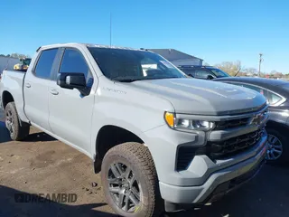 2024 Chevrolet Silverado 1500 RST with VIN 1GCUDEED2RZ322016, listed as a IAAI auction lot 41893954 with 7,055 mi miles. Bid and sale history available at carsss.com. Image 1.