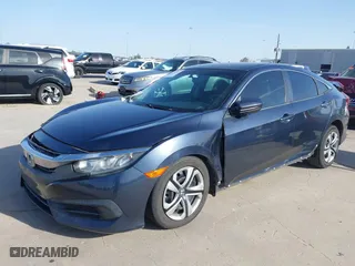 2017 Honda Civic Sedan LX with VIN 19XFC2F55HE075957, listed as a IAAI auction lot 41713041 with 61,538 mi miles. Bid and sale history available at carsss.com. Image 18.