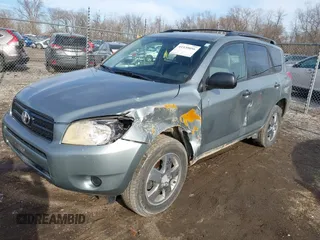 2006 Toyota RAV4 with VIN JTMBD35V365012898, listed as a IAAI auction lot 41539056 with 188,756 mi miles. Bid and sale history available at carsss.com. Image 2.