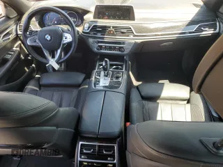 2017 BMW 7 Series 740e xDrive iPerformance with VIN WBA7J2C34HG497678, listed as a Copart auction lot 55715124 with 40,852 mi miles. Bid and sale history available at carsss.com. Image 8.