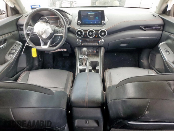 2024 Nissan Sentra SR with VIN 3N1AB8DVXRY372888, listed as a Copart auction lot 59983715 with 17,767 mi miles and Salvage title. Bid and sale history available at DreamBid. Image 8.