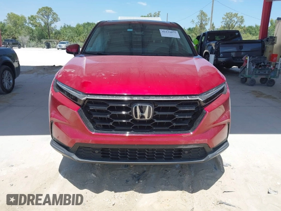 2024 Honda CR-V EX-L with VIN 2HKRS3H73RH300989, listed as a IAAI auction lot 42132075 with 20,702 mi miles and . Bid and sale history available at DreamBid. Image 12.