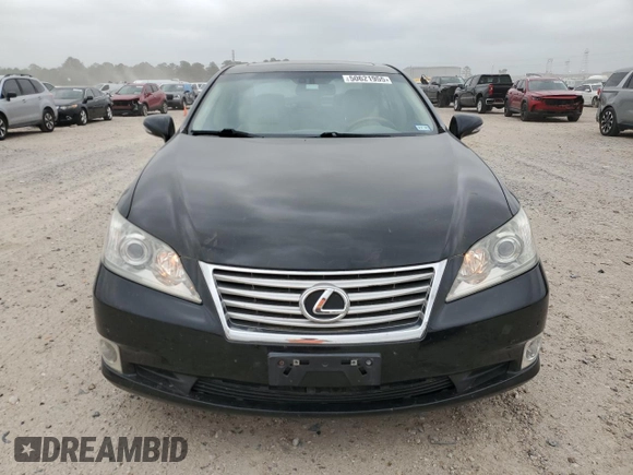 2012 Lexus ES with VIN JTHBK1EG7C2489597, listed as a Copart auction lot 50621955 with 91,226 mi miles and Salvage Title. Bid and sale history available at carsss.com. Image 5.
