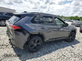 2019 Toyota RAV4 Hybrid XSE with VIN JTMEWRFV4KJ004271, listed as a Copart auction lot 61335175 with 116,457 mi miles and Salvage title. Bid and sale history available at DreamBid. Image 3.