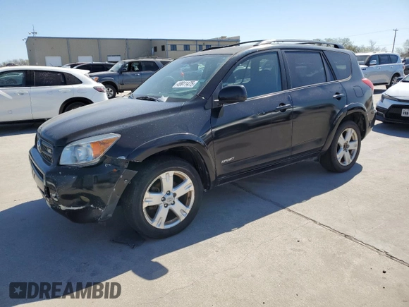 2006 Toyota RAV4 Sport with VIN JTMZK32V065002466, listed as a Copart auction lot 49911475 with 228,587 mi miles and Clean Title. Bid and sale history available at carsss.com. Image 1.