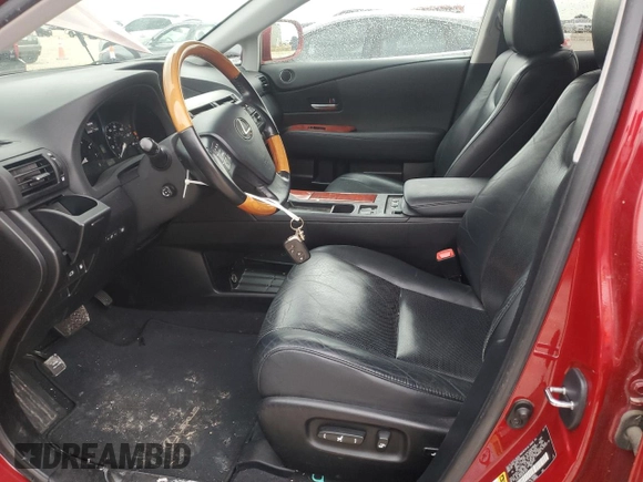 2011 Lexus RX 350 with VIN 2T2ZK1BA2BC061870, listed as a Copart auction lot 55673995 with 82,418 mi miles and Salvage title. Bid and sale history available at DreamBid. Image 7.