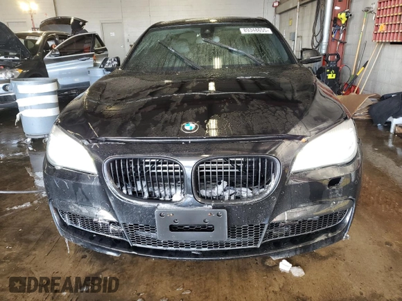 2014 BMW 7 Series ALPINA B7 xDrive with VIN WBAYF8C59ED141718, listed as a Copart auction lot 89348655 with 77,954 mi miles and Salvage Title. Bid and sale history available at DreamBid. Image 5.