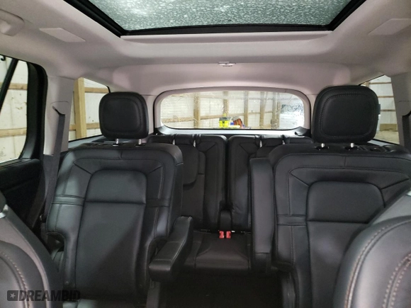 2025 Lincoln Aviator Reserve with VIN 5LM5J7XC4SGL06181, listed as a Copart auction lot 88493145 with 8,226 mi miles and Salvage Title. Bid and sale history available at carsss.com. Image 10.