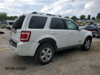 2008 Ford Escape Limited with VIN 1FMCU04188KB34707, listed as a Copart auction lot 62664405 with 204,695 mi miles and Salvage title. Bid and sale history available at DreamBid. Image 3.