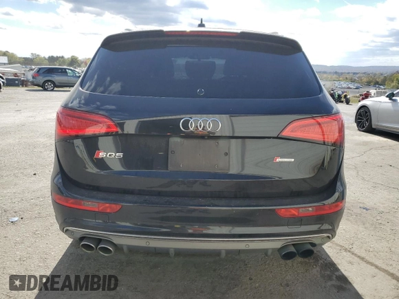 2014 Audi SQ5 Premium Plus with VIN WA1CGAFP5EA034112, listed as a Copart auction lot 75224694 with 166,055 mi miles and Salvage Title. Bid and sale history available at carsss.com. Image 6.