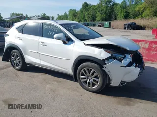 2015 Lexus NX 200t z VIN JTJBARBZ3F2039410, wystawiony jako IAAI lot #42145049 z przebiegiem 99 642 mil mil oraz . Historia ofert i sprzedaży dostępna na DreamBid. Obrazek 1.