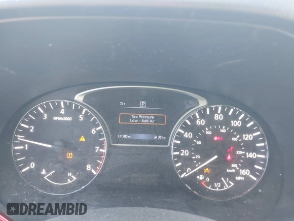 2020 Nissan Pathfinder S with VIN 5N1DR2AN9LC623581, listed as a IAAI auction lot 41232152 with 131,385 mi miles. Bid and sale history available at carsss.com. Image 7.