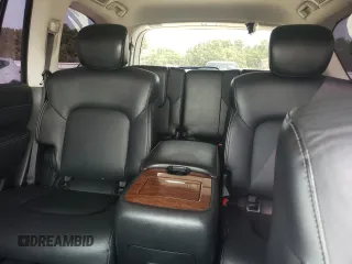 2019 Infiniti QX80 LUXE with VIN JN8AZ2NE2K9230913, listed as a Copart auction lot 57617074 with 95,985 mi miles and Salvage Title. Bid and sale history available at carsss.com. Image 10.