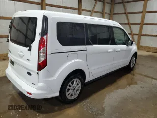2020 Ford Transit Connect XLT with VIN NM0GS9F23L1436245, listed as a Copart auction lot 58980995 with 119,868 mi miles and Clean title. Bid and sale history available at DreamBid. Image 3.