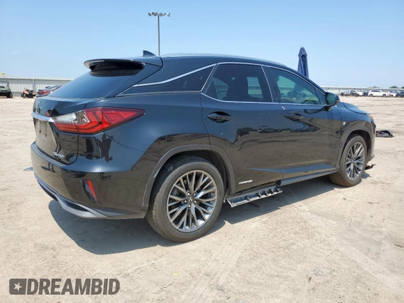 2018 Lexus RX 450h with VIN 2T2BGMCA9JC020914, listed as a Copart auction lot 59050835 with 45,566 mi miles and Salvage title. Bid and sale history available at DreamBid. Image 3.