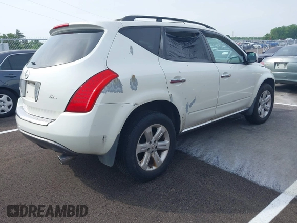 2006 Nissan Murano S z VIN JN8AZ08T96W424215, wystawiony jako IAAI lot #42126408 z przebiegiem 224 188 mil mil oraz . Historia ofert i sprzedaży dostępna na DreamBid. Obrazek 4.