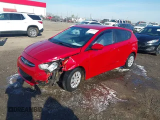 2015 Hyundai Accent GS with VIN KMHCT5AE9FU198103, listed as a IAAI auction lot 41876046 with 84,485 mi miles. Bid and sale history available at carsss.com. Image 20.