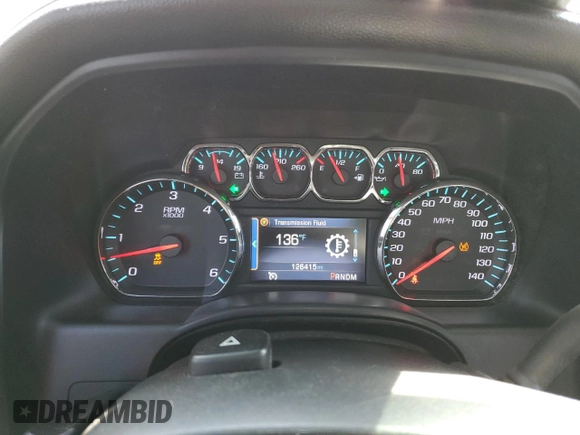 2014 Chevrolet Silverado 1500 LTZ with VIN 1GCVKSEC0EZ275367, listed as a Copart auction lot 53639515 with 126,415 mi miles and Salvage Title. Bid and sale history available at DreamBid. Image 9.