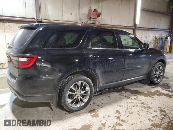 2019 Dodge Durango GT Plus with VIN 1C4RDJDG7KC550435, listed as a Copart auction lot 44917465 with 115,684 mi miles and Salvage Title. Bid and sale history available at DreamBid. Image 3.