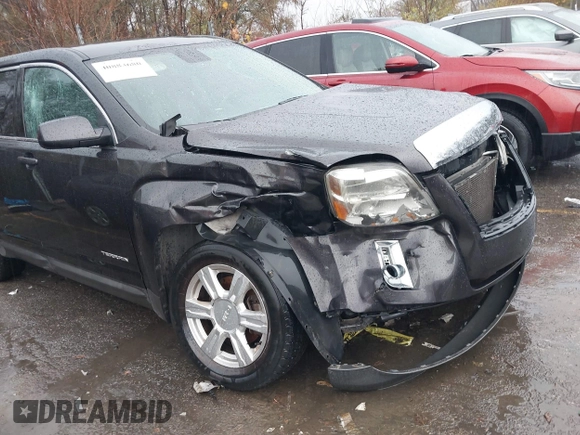 2015 GMC Terrain SLE z VIN 2GKALMEK0F6202046, wystawiony jako IAAI lot #40883680 z przebiegiem 157 787 mil mil oraz . Historia ofert i sprzedaży dostępna na DreamBid. Obrazek 6.