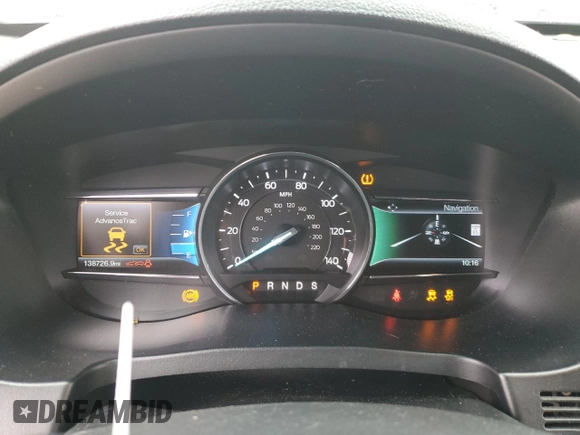 2016 Ford Explorer Sport с VIN 1FM5K8GT7GGA12139, выставлен на аукционе Copart как лот 57679035 с пробегом 138 726 миль миль и Списание • Salvage title. История ставок и продаж доступна на DreamBid. Изображение 9.