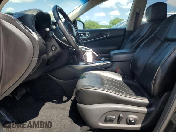 2015 Infiniti QX60 z VIN 5N1AL0MM0FC536118, wystawiony jako Copart lot #57816955 z przebiegiem 149 835 mil mil oraz Szkody całkowita. Historia ofert i sprzedaży dostępna na DreamBid. Obrazek 7.