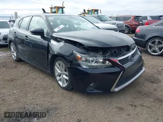 2015 Lexus CT 200h Hybrid with VIN JTHKD5BH2F2232737, listed as a IAAI auction lot 41592575 with 91,211 mi miles. Bid and sale history available at carsss.com. Image 1.