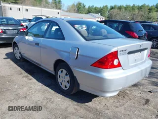 2005 Honda Civic Cpe VP with VIN 1HGEM22165L076549, listed as a IAAI auction lot 42123119 with 146,034 mi miles. Bid and sale history available at carsss.com. Image 3.