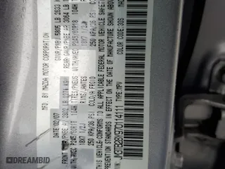 2007 Mazda CX-9 Grand Touring with VIN JM3TB28Y970114111, listed as a Copart auction lot 44354925 with 199,366 mi miles and Salvage Title. Bid and sale history available at carsss.com. Image 12.