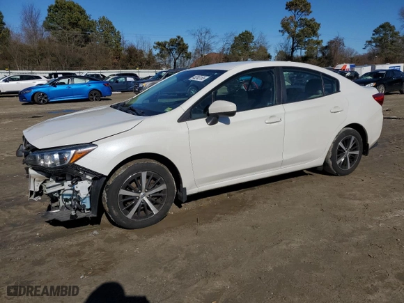 2019 Subaru Impreza Premium with VIN 4S3GKAC67K3602216, listed as a Copart auction lot 45240165 with 78,202 mi miles and Salvage Title. Bid and sale history available at carsss.com. Image 1.