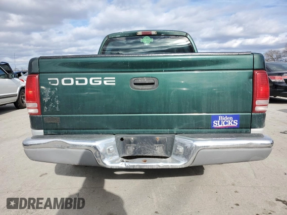 2000 Dodge Dakota Sport z VIN 1B7GL2AX6YS602043, wystawiony jako Copart lot #41380085 z przebiegiem 186 557 mil mil oraz Szkoda całkowita • Salvage title. Historia ofert i sprzedaży dostępna na DreamBid. Obrazek 6.