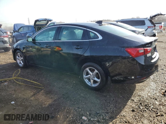 2018 Chevrolet Malibu LS with VIN 1G1ZB5ST2JF166145, listed as a Copart auction lot 49644785 with 139,451 mi miles and Salvage Title. Bid and sale history available at DreamBid. Image 2.